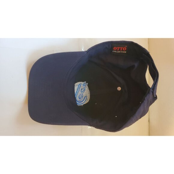Otto Collection "Be Cool" Embroidered Baseball Cap Adjustable Fit Navy Blue Hat - Picture 3 of 8